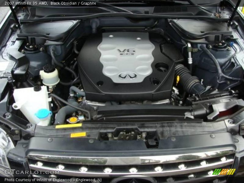 Black Obsidian / Graphite 2007 Infiniti FX 35 AWD