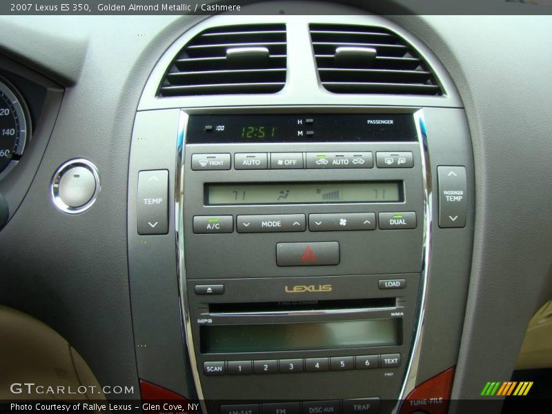 Golden Almond Metallic / Cashmere 2007 Lexus ES 350