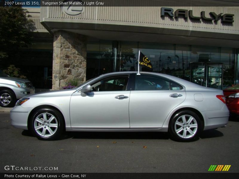 Tungsten Silver Metallic / Light Gray 2007 Lexus ES 350