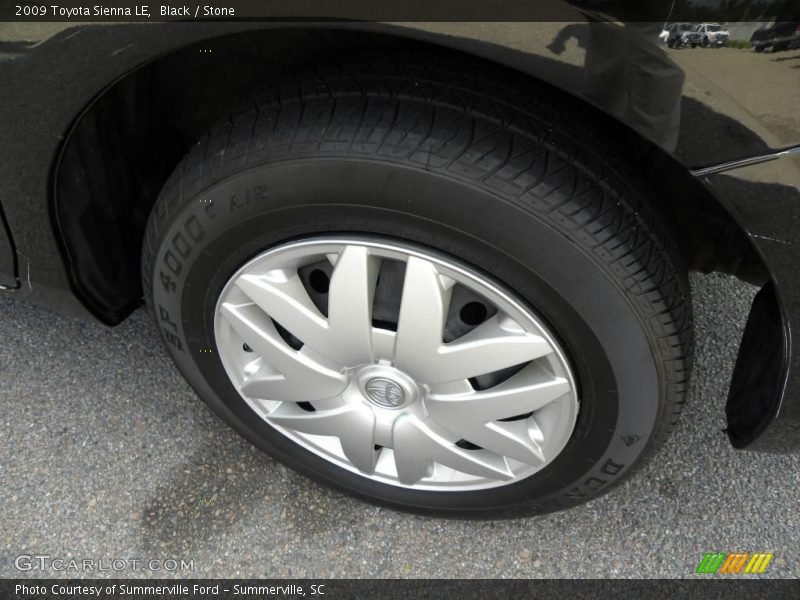 Black / Stone 2009 Toyota Sienna LE