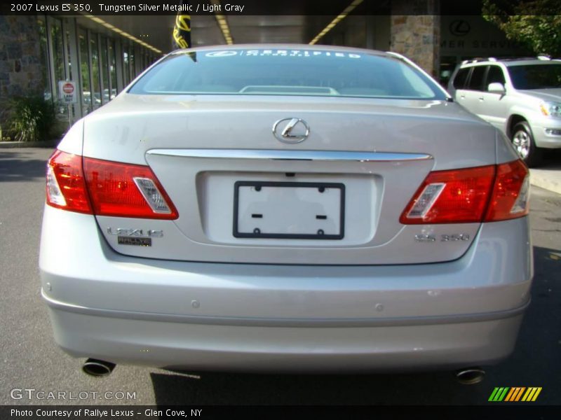 Tungsten Silver Metallic / Light Gray 2007 Lexus ES 350