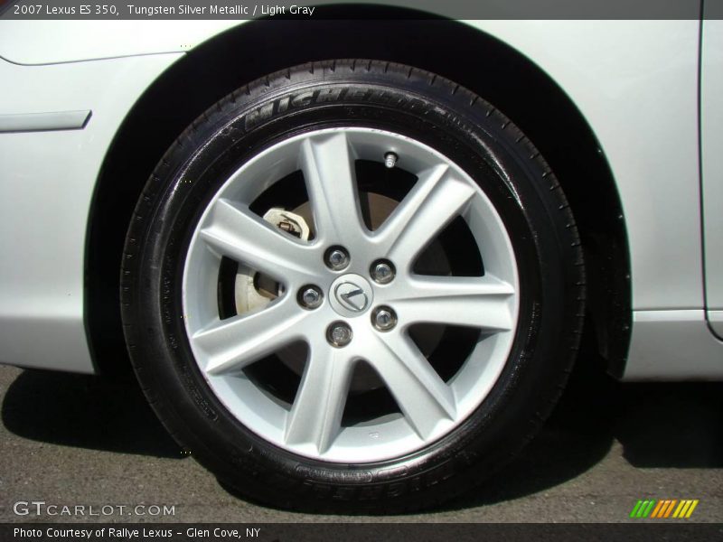 Tungsten Silver Metallic / Light Gray 2007 Lexus ES 350