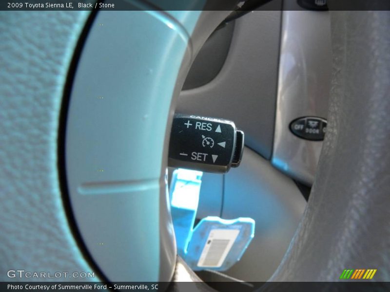 Black / Stone 2009 Toyota Sienna LE