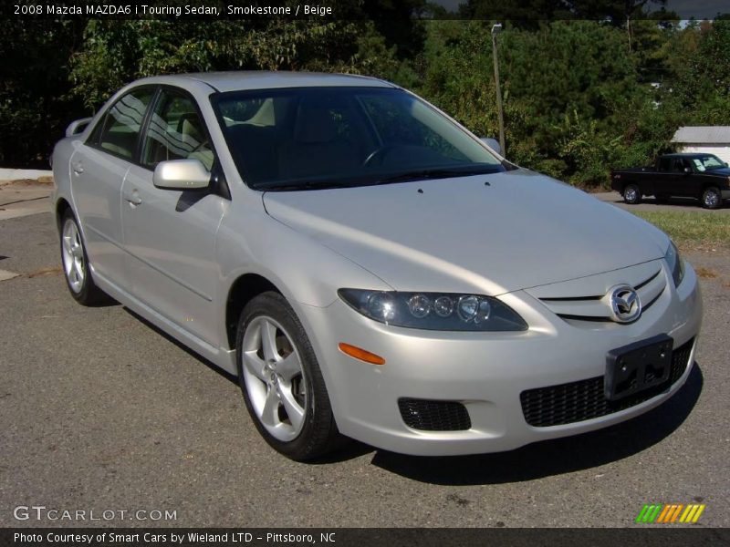 Smokestone / Beige 2008 Mazda MAZDA6 i Touring Sedan