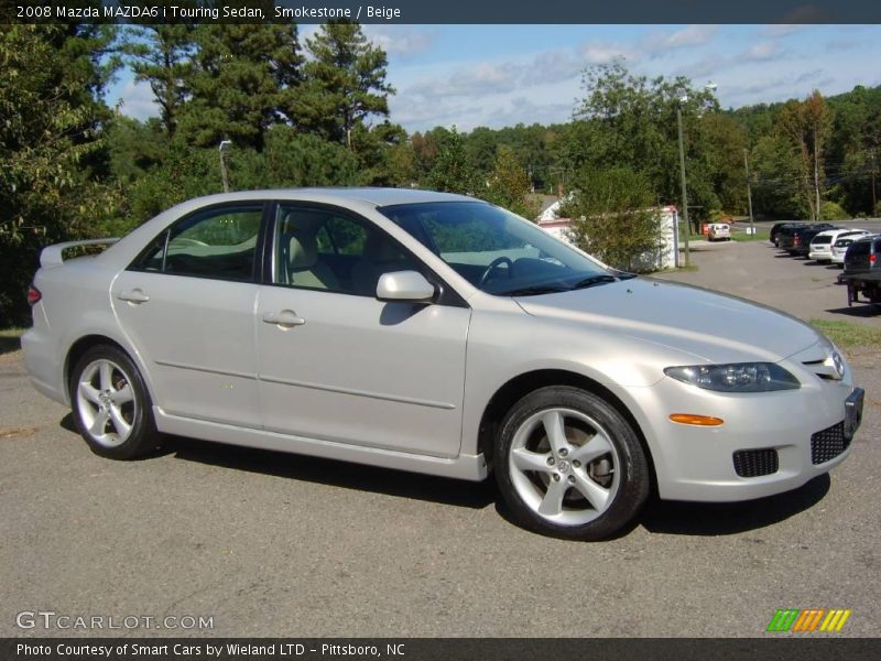 Smokestone / Beige 2008 Mazda MAZDA6 i Touring Sedan
