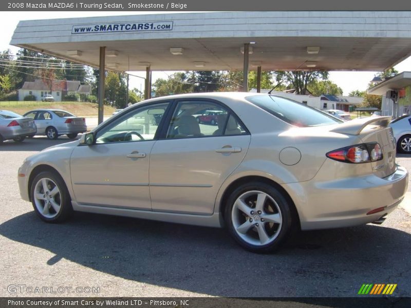 Smokestone / Beige 2008 Mazda MAZDA6 i Touring Sedan