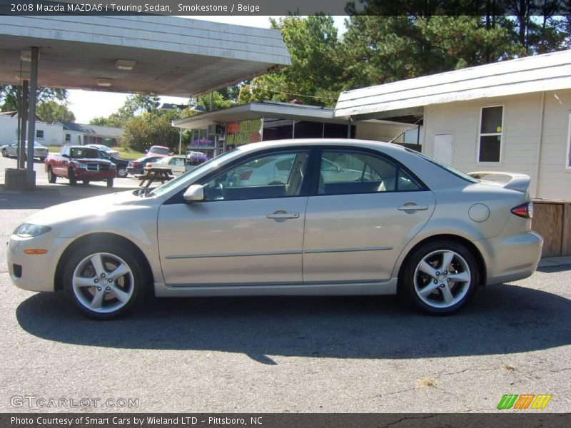 Smokestone / Beige 2008 Mazda MAZDA6 i Touring Sedan