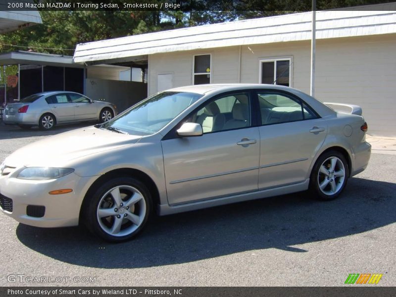Smokestone / Beige 2008 Mazda MAZDA6 i Touring Sedan