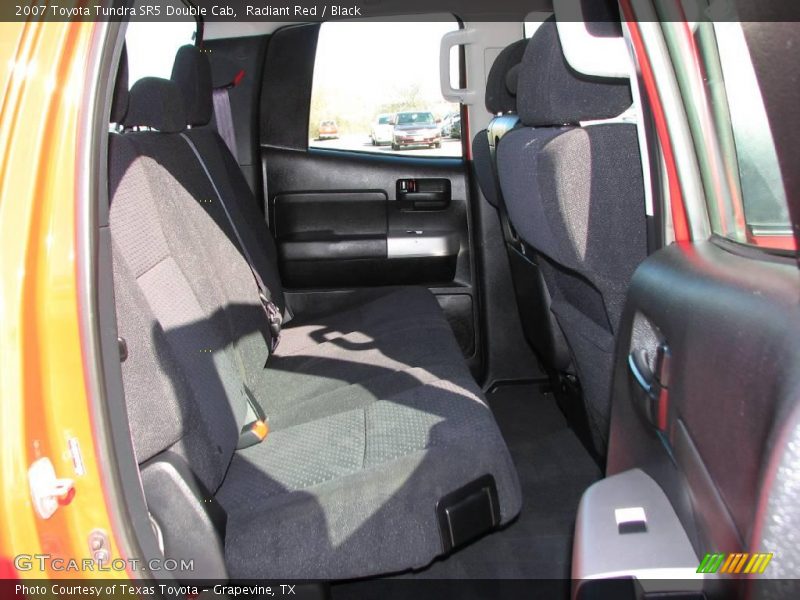 Radiant Red / Black 2007 Toyota Tundra SR5 Double Cab