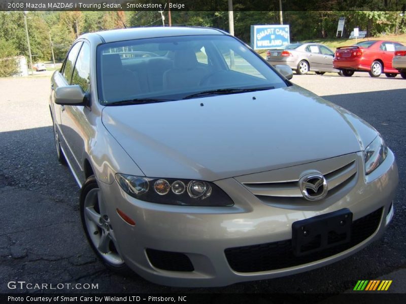 Smokestone / Beige 2008 Mazda MAZDA6 i Touring Sedan