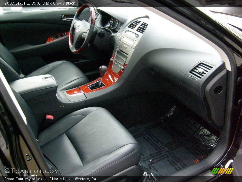 Black Onyx / Black 2007 Lexus ES 350