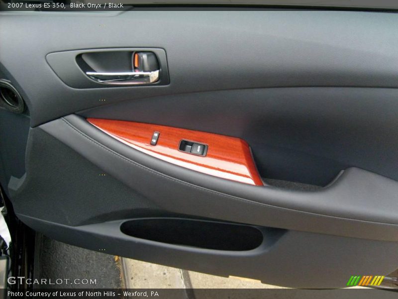 Black Onyx / Black 2007 Lexus ES 350