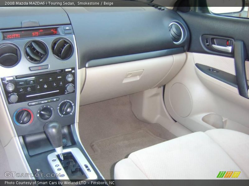 Smokestone / Beige 2008 Mazda MAZDA6 i Touring Sedan