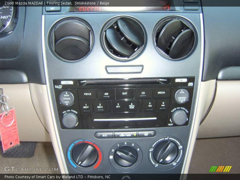 Smokestone / Beige 2008 Mazda MAZDA6 i Touring Sedan