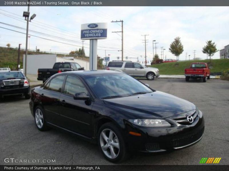 Onyx Black / Black 2008 Mazda MAZDA6 i Touring Sedan