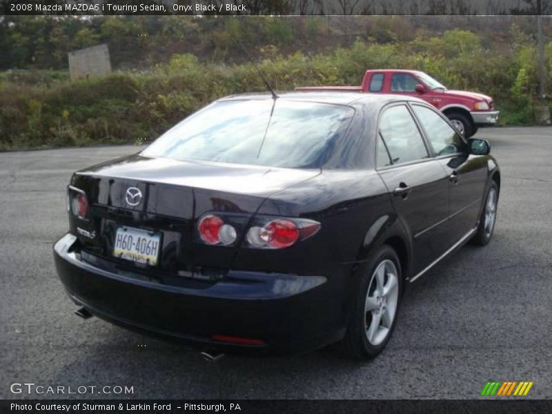 Onyx Black / Black 2008 Mazda MAZDA6 i Touring Sedan