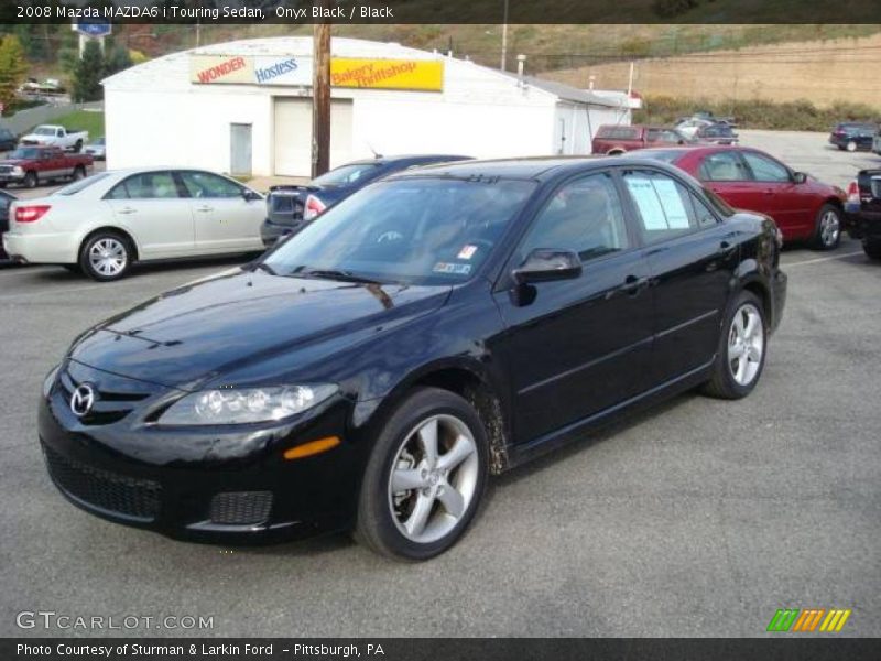 Onyx Black / Black 2008 Mazda MAZDA6 i Touring Sedan