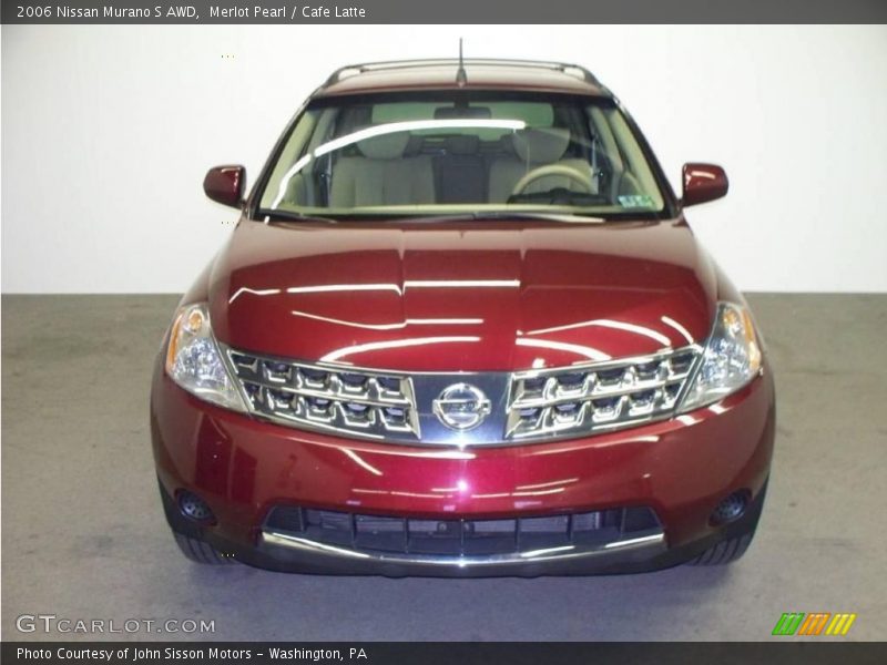 Merlot Pearl / Cafe Latte 2006 Nissan Murano S AWD