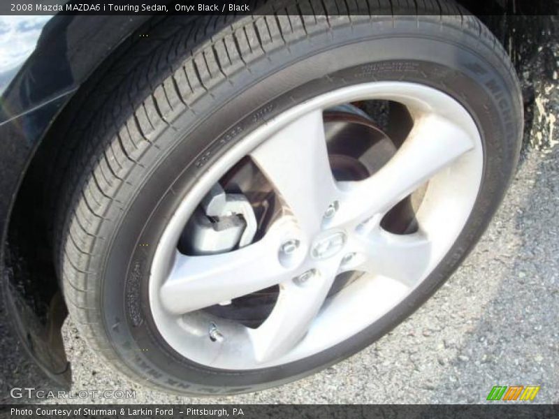 Onyx Black / Black 2008 Mazda MAZDA6 i Touring Sedan