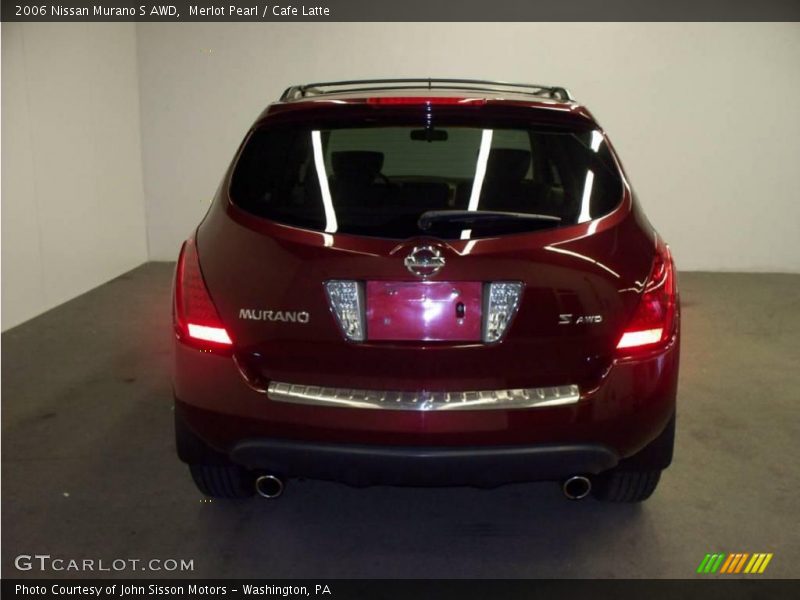 Merlot Pearl / Cafe Latte 2006 Nissan Murano S AWD