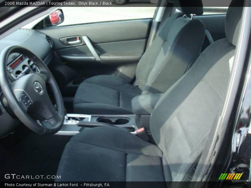 Onyx Black / Black 2008 Mazda MAZDA6 i Touring Sedan