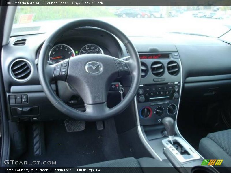 Onyx Black / Black 2008 Mazda MAZDA6 i Touring Sedan