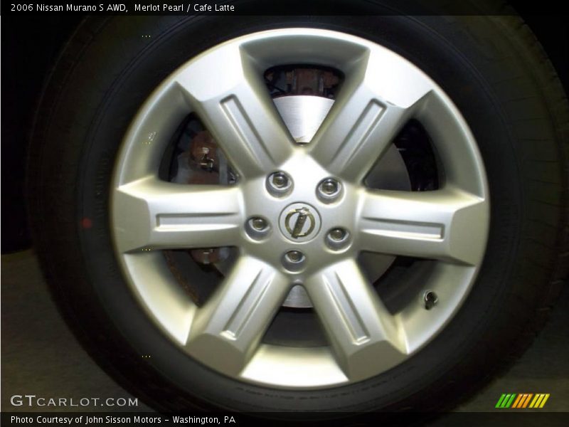 Merlot Pearl / Cafe Latte 2006 Nissan Murano S AWD