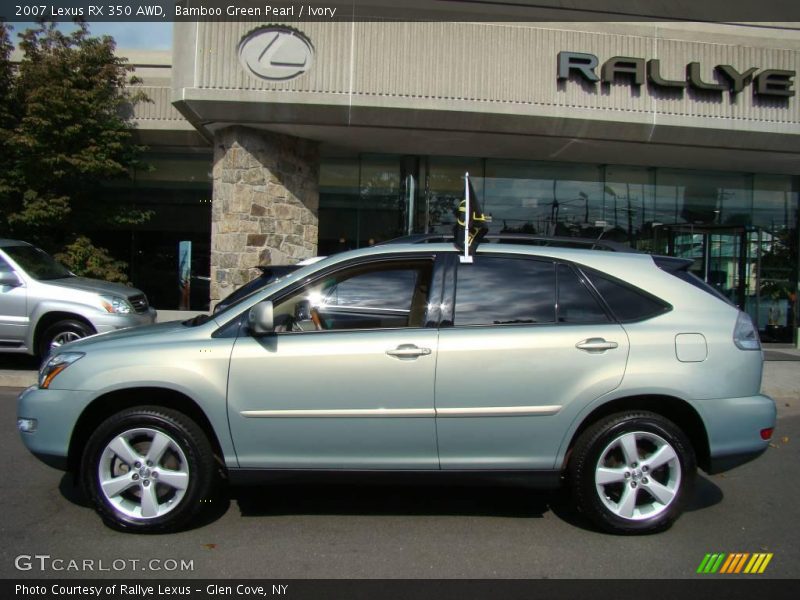 Bamboo Green Pearl / Ivory 2007 Lexus RX 350 AWD