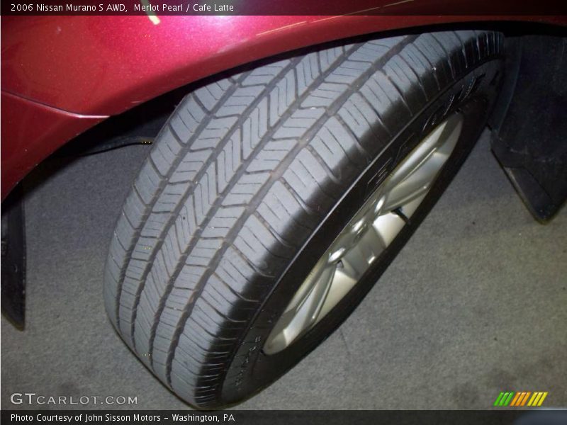 Merlot Pearl / Cafe Latte 2006 Nissan Murano S AWD