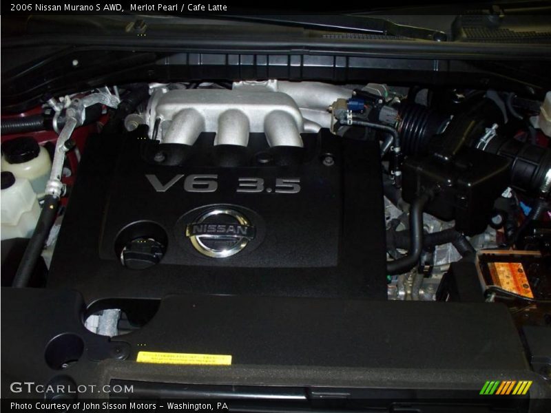 Merlot Pearl / Cafe Latte 2006 Nissan Murano S AWD