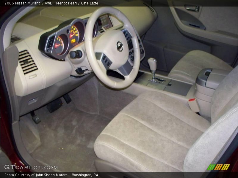Merlot Pearl / Cafe Latte 2006 Nissan Murano S AWD
