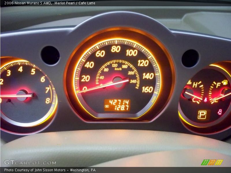 Merlot Pearl / Cafe Latte 2006 Nissan Murano S AWD