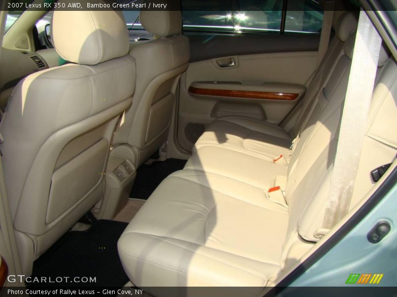 Bamboo Green Pearl / Ivory 2007 Lexus RX 350 AWD