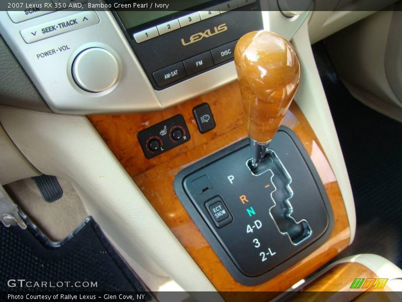 Bamboo Green Pearl / Ivory 2007 Lexus RX 350 AWD