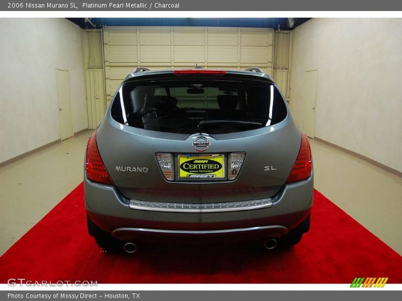 Platinum Pearl Metallic / Charcoal 2006 Nissan Murano SL
