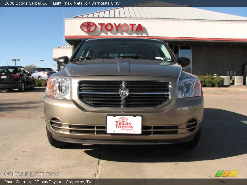Light Khaki Metallic / Dark Slate Gray 2008 Dodge Caliber SXT