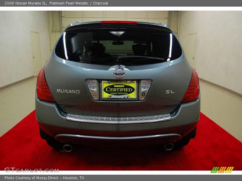 Platinum Pearl Metallic / Charcoal 2006 Nissan Murano SL