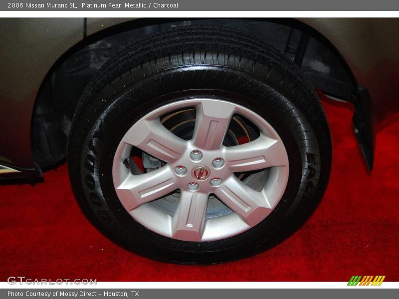 Platinum Pearl Metallic / Charcoal 2006 Nissan Murano SL