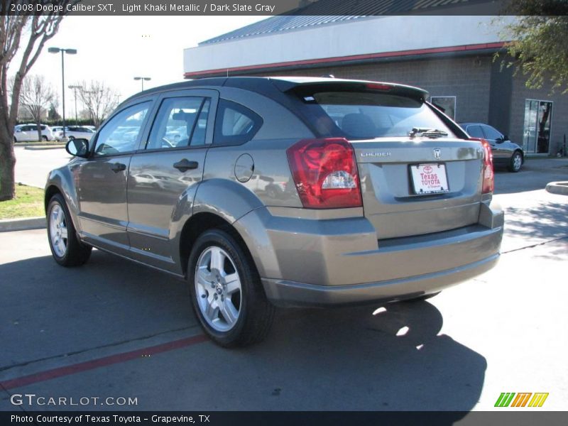 Light Khaki Metallic / Dark Slate Gray 2008 Dodge Caliber SXT