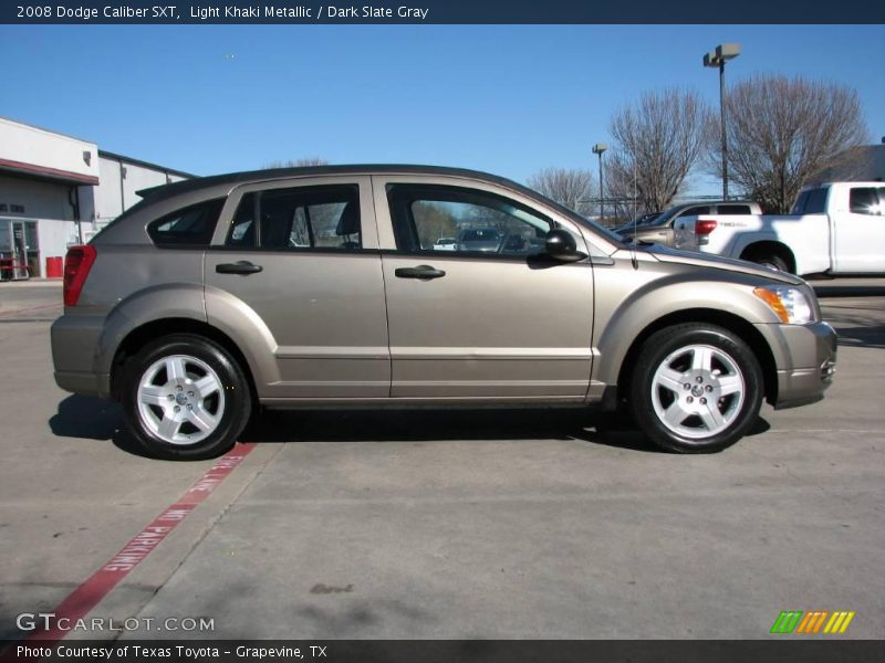 Light Khaki Metallic / Dark Slate Gray 2008 Dodge Caliber SXT