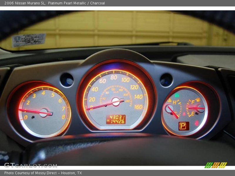Platinum Pearl Metallic / Charcoal 2006 Nissan Murano SL