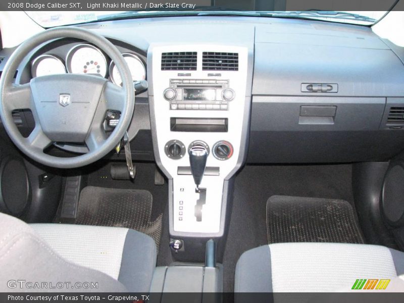 Light Khaki Metallic / Dark Slate Gray 2008 Dodge Caliber SXT