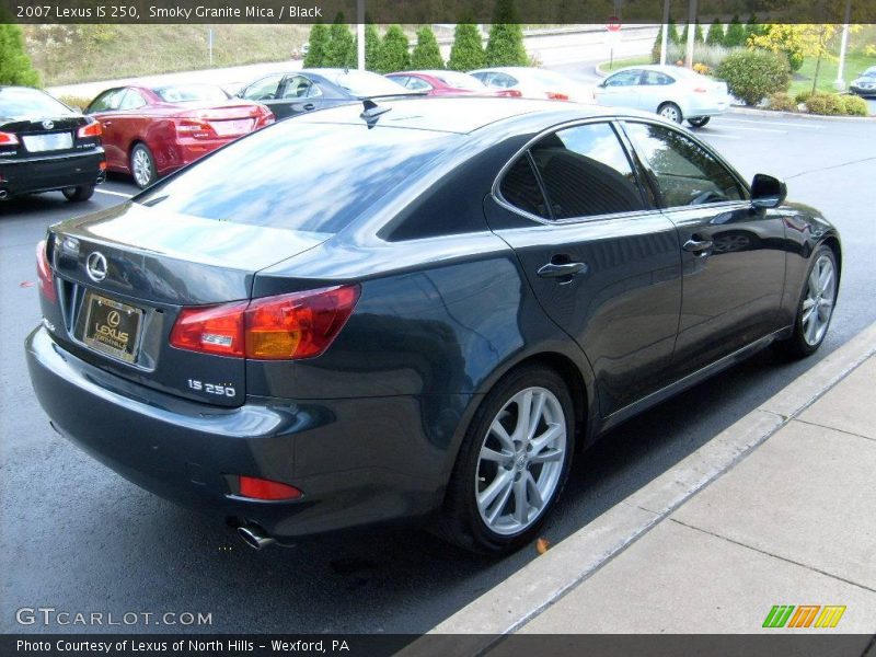 Smoky Granite Mica / Black 2007 Lexus IS 250
