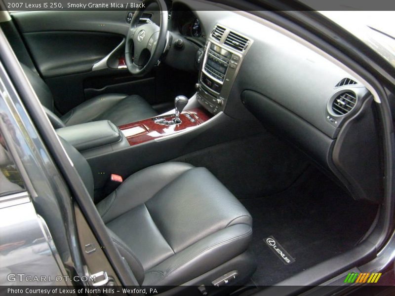 Smoky Granite Mica / Black 2007 Lexus IS 250