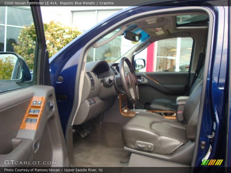 Majestic Blue Metallic / Graphite 2006 Nissan Pathfinder LE 4x4