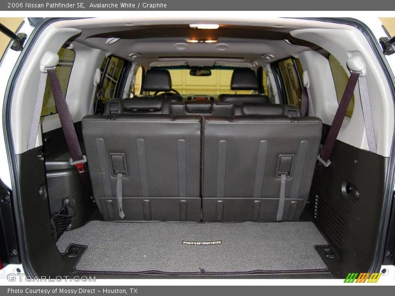 Avalanche White / Graphite 2006 Nissan Pathfinder SE