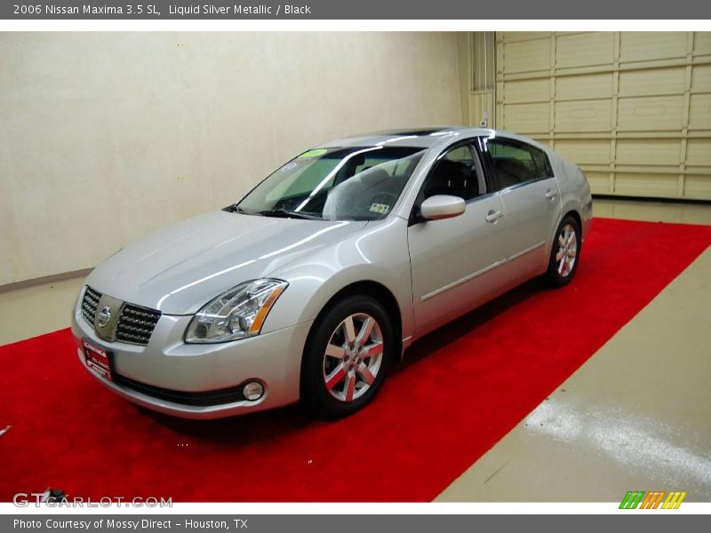 Liquid Silver Metallic / Black 2006 Nissan Maxima 3.5 SL