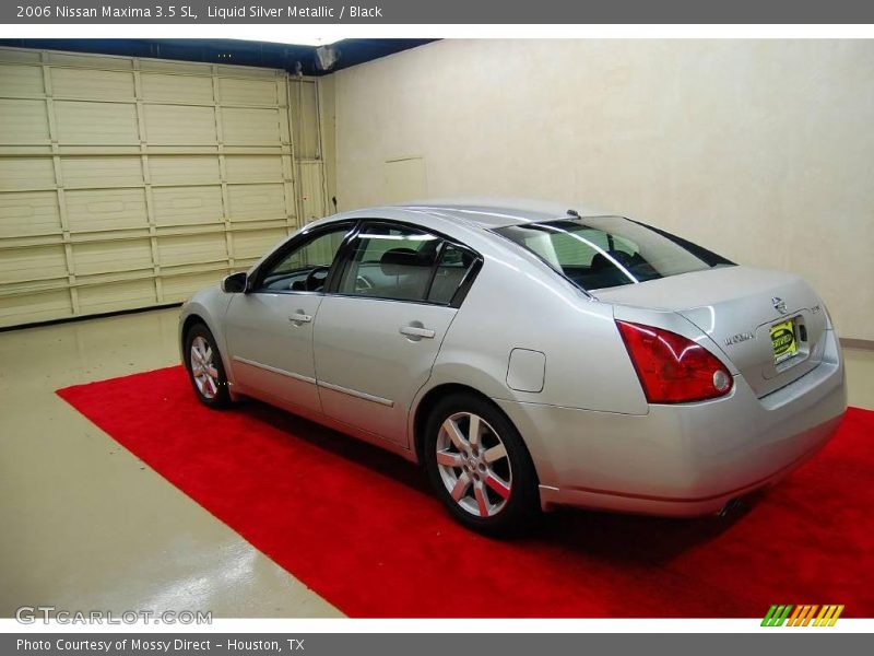 Liquid Silver Metallic / Black 2006 Nissan Maxima 3.5 SL