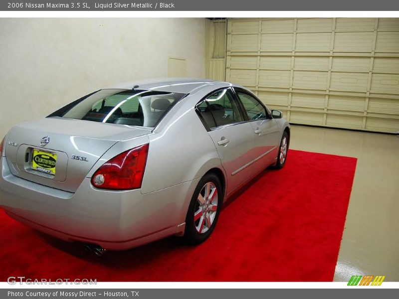 Liquid Silver Metallic / Black 2006 Nissan Maxima 3.5 SL