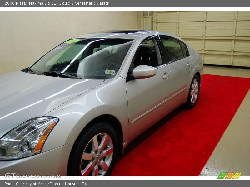 Liquid Silver Metallic / Black 2006 Nissan Maxima 3.5 SL